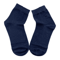 Chaussettes de sport pour hommes en fibre d'argent antibactérienne respirante de bonne qualité