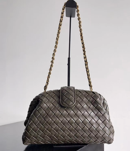 Designer <b>bag</b> B Latest Fashion Women <b>Leather</b> Woven Pattern <b>Cross</b> <b>Body</b> Hand <b>Bags</b> for <b>Ladies</b> String Shoulder Purse with Loop VV - Product Image 4