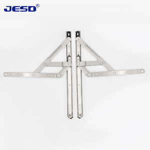 19mm <strong>Round</strong> Groove Window Friction Stay Window <strong>Hinge</strong> 4Bar for Casement Aluminum Upvc Window 8inch 2.0mm Thickness - Product Image 2