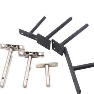 Soporte de Pared en Forma de T para Estantes Flotantes, Fijación Invisible para Paneles, Muebles, Separadores y Tableros - Product Image 6