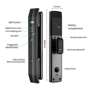 Cerradura Inteligente Totalmente Automática VIMA a Precio de Fábrica, Desbloqueo Remoto por WIFI Tuya, Cerradura Digital sin Llave con Huella Dactilar, Código y Tarjeta - Product Image 5