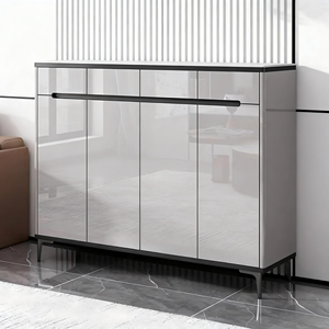 <span class=keywords><strong>Meuble</strong></span> <span class=keywords><strong>à</strong></span> <span class=keywords><strong>chaussures</strong></span> de luxe léger peint, <span class=keywords><strong>meuble</strong></span> <span class=keywords><strong>à</strong></span> <span class=keywords><strong>chaussures</strong></span> d'entrée avec dessus en pierre frittée, étagère <span class=keywords><strong>à</strong></span> <span class=keywords><strong>chaussures</strong></span> avec panneaux latéraux de 22 mm d'épaisseur, pieds en métal - Product Image 1