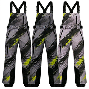 Traje de Esquí Unisex para Hombre y Mujer, Pantalones de Esquí Impermeables con Bolsillos, Resistentes al Viento, para Snowboard y Esquí de Nieve - Product Image 1