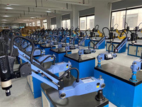 Machine portative de taraudage de forage M3-m16 la machine de taraudage servo de bras radial électrique avec l'écran tactile intelligent 220v 50hz