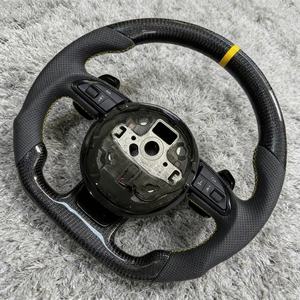 Volant sport en fibre de carbone de fabrication exquise pour Audi A6 C7 B8 B9 R8 Q5 Q3 A3 A5 A4 MK3 TTRS TTS <span class=keywords><strong>MK</strong></span> - Product Image 3