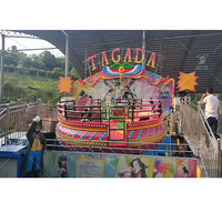 Prezzo di fabbrica parco divertimenti grande giradischi giostre pazza Tagada discoteca per la vendita
