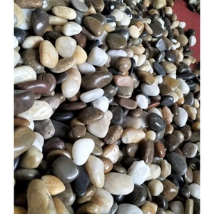 Ciottoli Rotondi in Pietra Naturale 2-3 CM, Colori Misti, Decorativi <span class=keywords><strong>per</strong></span> Interni/Esterni, Acquari, Patio, Giardino, <span class=keywords><strong>Vasi</strong></span>, Fontane - Product Image 2