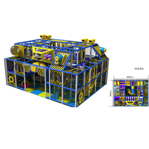 Parque <span class=keywords><strong>de</strong></span> juegos Infantil para niños, equipo <span class=keywords><strong>de</strong></span> interior, tobogán <span class=keywords><strong>de</strong></span> tubo suave pequeño, Parque Infantil - Product Image 6