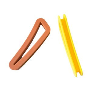 सिलिकॉन रबर कस्टम आकार के सीलिंग गैकेट्स वाशर प्लग कैप गैर-पर्ची उच्च तापमान नरम रबर स्टॉपर मॉडल 11-18 - Product Image 5