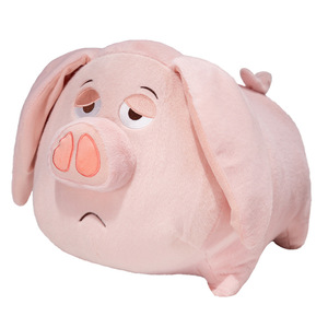 Cochon rose <span class=keywords><strong>super</strong></span> doux poupée mignonne et douce peluche jouet grand animal poupée personnalisée en usine - Product Image 6