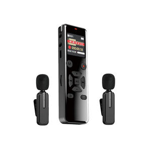Portable Digital Voice Recorder with External <b>Wireless</b> <b>Microphone</b> High Definition Noise Reduction for Lecture Interview - Product Image 3