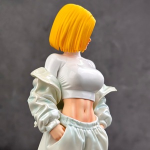 Figurine <span class=keywords><strong>Manga</strong></span> HESPER 27CM, Statue DRAGON BAII Android 18, Modèle de Dessin Animé en PVC, Figurine Anime, Jouets Cadeaux - Product Image 4