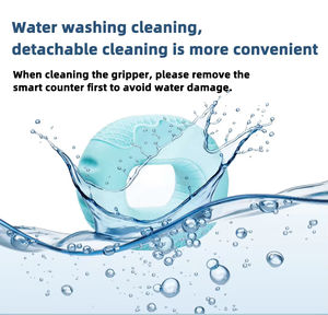 Anillo de Silicona Suave Portátil de Alta Calidad, Novedoso Equipo de Entrenamiento de Fuerza para Brazos, Círculo de Ejercicio con Contador, Agarrador de Mano - Product Image 2