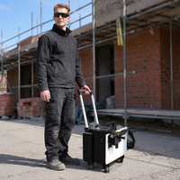 Équipement de nettoyage au laser pulsé 300W, éliminateur de rouille professionnel, décapant de revêtement, entretien des meubles, du bois et de la pierre