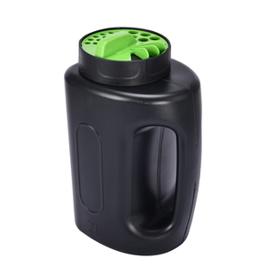 Vertak Spargitore di <span class=keywords><strong>Semi</strong></span> e Fertilizzante da 2L, Dispenser Manuale per <span class=keywords><strong>Prato</strong></span> e Giardino con 3 Dimensioni di Apertura Regolabili - Product Image 3