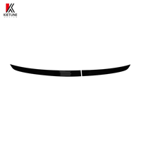 Spoiler de hayon arrière ABS, simple niveau, noir brillant, pour V.W Volkswagen Caddy MK5 2021+, accessoires de kit carrosserie