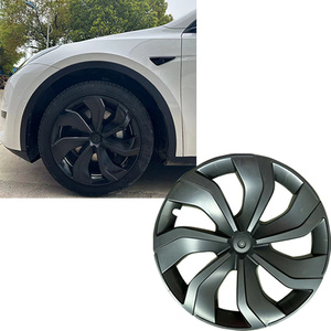 Nouvelle arrivée Ensemble de 4 enjoliveurs entièrement enveloppants Enjoliveurs d'enjoliveurs d'enjoliveurs de 19 pouces pour le nouveau modèle Tesla <span class=keywords><strong>y</strong></span> - Product Image 1