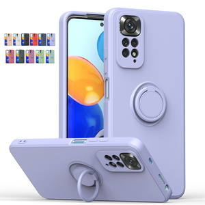 Custodia per telefono con supporto magnetico in TPU per auto in Silicone per Xiaomi <span class=keywords><strong>Redmi</strong></span> Note 12 11 Pro + 9 Pro 11E 9S <span class=keywords><strong>11S</strong></span> <span class=keywords><strong>Redmi</strong></span> 9T Power 10 <span class=keywords><strong>Cover</strong></span> posteriore - Product Image 1