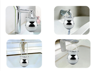 Filtre de robinet Yenvqee pour salle de bain et cuisine, purificateur d'eau pour chauffe-eau, en ABS avec charbon actif