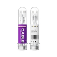 Kabel usb pengisian daya cepat, set layar 60w c ke c kabel Tipe c kabel usb mikro C untuk Android