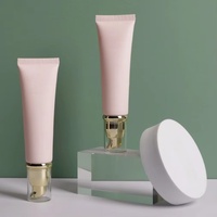Envase Vacío Personalizado de 30 mm, 50 ml, 70 ml, Tubo de Plástico Suave para Base de Maquillaje, Crema BB, Crema CC, Bomba Sin Aire, Envase Cosmético para Lociones