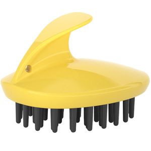 Silicone Scalp Massage Brush TPR Soft Plastic Hair Care For Adults Men's Shampoo Comb - Product Image 5