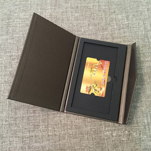 High Quality Matte Black Packaging Magnetic Small Paper Vip Credit <strong>Card</strong> Slots <strong>Wedding</strong> Gift <strong>Card</strong> <strong>Boxes</strong> - Product Image 3