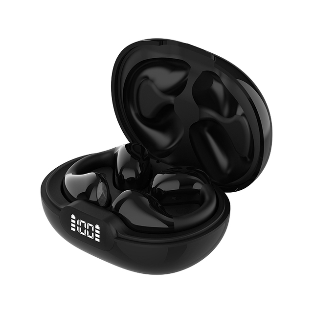 Latest Model JR05 TWS BT 5.3 Earphones Ear Clip on Wireless Earbuds With Microphone LED Display Sports HiFi Stereo Headset