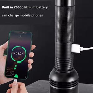 2025年 最新 超高輝度 強力 ホワイト 3モード 伸縮ズーム アルミ合金製 タクティカル懐中電灯 LEDフラッシュライト - Product Image 4