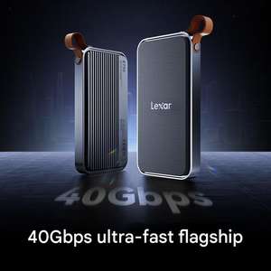 Carcasa para <span class=keywords><strong>Disco</strong></span> <span class=keywords><strong>Duro</strong></span> Lexar E750 USB4, 40 Gbps <span class=keywords><strong>Thunderbolt</strong></span> 4 M.2 NVMe, Carcasa Portátil para <span class=keywords><strong>Disco</strong></span> <span class=keywords><strong>Duro</strong></span> para Computadoras Portátiles Mac Mini Tipo C - Product Image 2