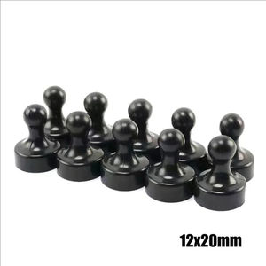 12X20mm güçlü küçük manyetik mıknatıslar kozalaklar 5/10/15/20/25 adet ofis itme pimi kurulu satranç itme pimi s süper mıknatıs Pinboard kaynak - Product Image 6