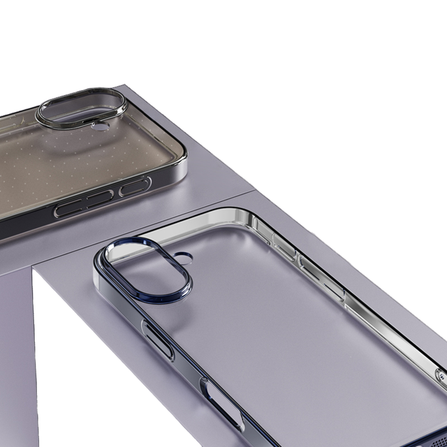 Newest 5G PC Bright Plating Electroplated Phone Case for iPhone 16 Shockproof Shell Back Cover Light Weight Mobile Oppo