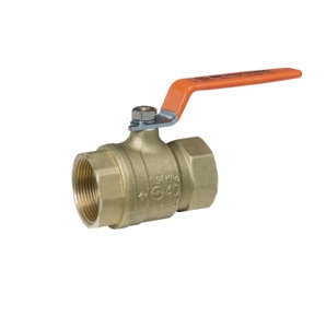 Vanne à boisseau sphérique en laiton C3771 Corée 10K 10A, conception ignifuge, dispositif de verrouillage du tige anti-éclatement, CE ISO 14001 API 6D, antistatique - Product Image 1