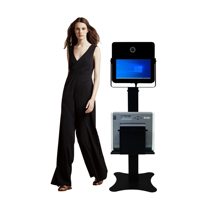 Mini PC Dropshipping avec écran tactile LCD 15,6 pouces, optionnel pour appareil photo reflex numérique, imprimante et miroir pour cabine photo selfie