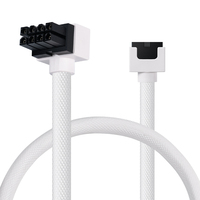Kit de Extensiones de Cables AsiaHorse Hydrus de 8 Pines para Fuente de Alimentación, PVC de 18 AWG, Sincronización ARGB RGB para PC de Escritorio, Fuente de Alimentación, GPU, Placa Base
