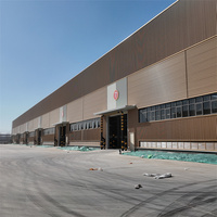 Edificio Prefabricado de Estructura Metálica Personalizada de Acero para Taller, Centro Comercial, Oficina u Hospital, Estructura de Acero Ligero