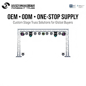 Sistema <span class=keywords><strong>de</strong></span> Postes <span class=keywords><strong>de</strong></span> Entramado <span class=keywords><strong>de</strong></span> Aluminio AL6082-T6 <span class=keywords><strong>de</strong></span> Alta Calidad Foresight con Capacidad <span class=keywords><strong>de</strong></span> Carga <span class=keywords><strong>de</strong></span> 1-5T para Conciertos y Bodas - Product Image 1