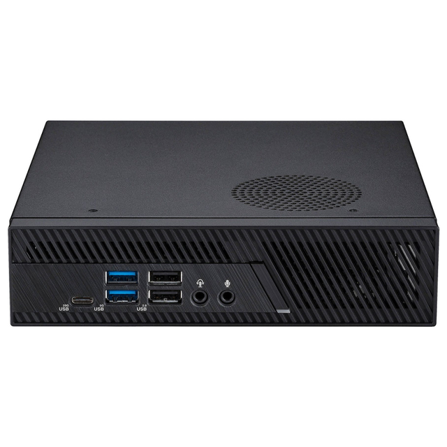 Mini Computer Desktop 8L Space-Saving Tower, Micro ATX ITX Support, Silent Cooling Fan, Durable Steel, SSD HDD Ready