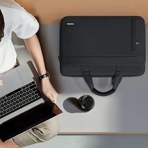 TAIKESEN Sacoche d'ordinateur portable personnalisée pour les entreprises transportant une mallette fourre-tout à bandoulière anti-éclaboussures pour ordinateur de travail Mallette pour ordinateur portable - Product Image 4