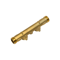ZHONGPEI Jaune Miniature En Laiton Tuyau Compteur D'eau À Ultrasons Chaleur Corps Premium Compteur D'eau À Ultrasons