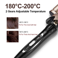 Lanumi KJ-30 Fer à boucler électrique PTC LED avec cordon rotatif automatique à 5 barils