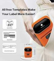 Printer Label Harga Kode QR Phomemo M110 50mm Nirkabel Printer Stiker Foto Thermal Mesin Printer Thermal 2 Inci