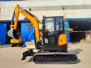 Productos Más Vendidos con Envío Gratuito: Mini Excavadora de 3 Toneladas y 2.5 Toneladas, Excavadora Hidráulica Pequeña de 2 Ruedas en Venta - Product Image 5