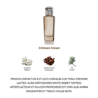 Woody Spicy Crimson Crown Eau de Parfum Jasmin Ambre Gris Cèdre Parfum Longue Durée Cologne