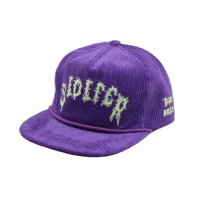 Gorras Snapback Bordadas en 3D de Pana Colorida, Gorras Snapback Vintage para Hombre, Gorra Snapback Clásica