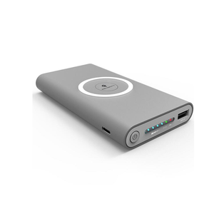 Banco de energía inalámbrico de litio Universal <span class=keywords><strong>portátil</strong></span> de <span class=keywords><strong>10000mAh</strong></span> Interfaz de entrada Micro USB <span class=keywords><strong>para</strong></span> teléfonos inteligentes <span class=keywords><strong>Batería</strong></span> de energía móvil de 8000mAh - Product Image 5