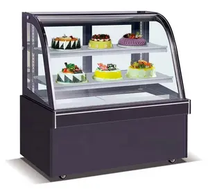 Woomaster Supermarket Cake Display Stand Freeze Display Counter Frozen Chilled Seafood Ice Display Table Store Layer Style