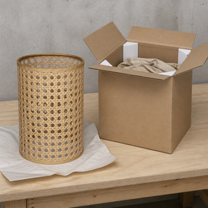 Consegna Rapida Paralume in Bambù Intrecciato Personalizzabile Design Rustico Antico Coprilampada <span class=keywords><strong>per</strong></span> Vari Tipi di <span class=keywords><strong>Lampade</strong></span> - Product Image 6