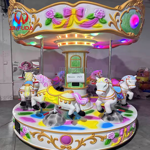 Nouvel équipement de terrain de jeux intérieur pour tous les âges, location de fête pour <span class=keywords><strong>club</strong></span> pour enfants, manège à chevaux, carrousel de centre commercial, parc - Product Image 4