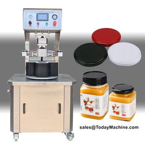 Machine de bouchage automatique pour bouteilles en verre avec couvercle métallique pour jus, sauce chili, sauce au bœuf - Product Image 3